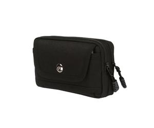 FDEETY Pratico Versatile Borsello da Cintura Marsupio Tattico Marsupi per Campeggio Escursionismo Ciclismo Viaggio Trekking Porta Smartphone Chiave Denaro (Orizzontale-Nero)