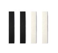 FDEETY Scaldamuscoli Donna 2 Paia Invernali Caldo Maglia Gamba Calze Stivali Cover Leg Scalda Scarponi Calzini Ragazze Ballet Stivali Calze Festa Danza Autunno Inverno(Bianco + Nero,50cm)