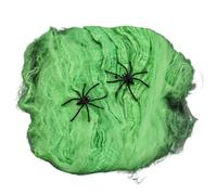 fdemon ragnatele Elastiche di Halloween,ragnatele Elastiche di Halloween | Ragnatela Estensibile,Ragnatela Realistica e Elastica,per Halloween Forniture per Feste Interne/all'aperto
