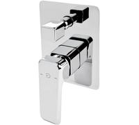 FDesign Brina rubinetto per vasca e doccia da incasso cromo FD1-BRN-7P-11