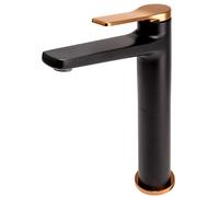 FDesign Seppia rubinetto per lavabo verticale nero FD1-SPA-2L-25
