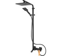 FDesign Seppia set per vasca e doccia a parete nero FD1-SPA-7USET-25