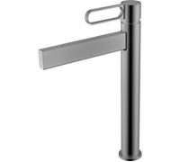 FDesign Zaffiro rubinetto per lavabo verticale grafite FD1-ZFR-2L-04