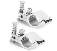 FDEVRWUO Morsetto a camma per Barca con ganascia Scorrevole con Cerniera Superiore, Hardware di Montaggio per Yacht marini, Clip Scorrevole a ganascia per carichi Pesanti in Acciaio (Si alzò)