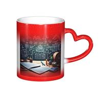 Fdfekgvplp Formule Forme Teoria M Cambiare Colore Tazze di Caffè Sublimazione Magia Ceramica Tazze 11oz Tazza Magica Sensibile Al Calore Tazze Da Caffè Regali Per Uomo Donna 3 Colori Disponibili