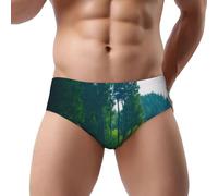 Fdfekgvplp Slip a triangolo da uomo a vita bassa da golf, morbidi, traspiranti e assorbenti dal sudore, taglie S-3XL, nero, Small
