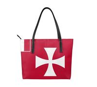 fdgbnm Borsa a mano con stampa bandiera delle isole Wallis e Futuna. Borsa a mano da donna con stampa grande in ecopelle.