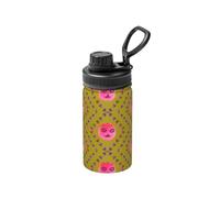 FDGBNM Funny Face Peach - Bottiglia termica da 350 ml, a doppia parete, a prova di perdite, a prova di sudore, all'aperto e in viaggio.