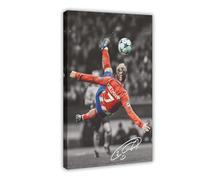 FDGDW Antoine Griezmann - Poster su tela, decorazione per camera da letto, 30 x 45 cm