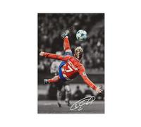 FDGDW Antoine Griezmann - Poster su tela, decorazione per camera da letto, 50 x 75 cm