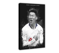 FDGDW Poster su tela per camera da letto, motivo: Son Heung Min (2), 40 x 60 cm