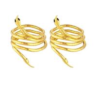 FDGGT 2 Catene Dorate in Osso di Serpente, Collane in Metallo, Collane da Donna, Decorazione di Gioielli Personalizzati, Accessori di Abbigliamento