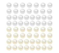 FDGGT 60 Grandi Perle Finte, Decorazione con Perline Forate, Materiale per Gioielli per Bracciali E Collane Fai da Te, Decorazione con Perline Filettate