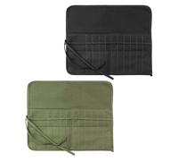 FDGGT Astuccio Per Pennelli E Matite Da 2 Pezzi, Astuccio Per Matite A Rullo, Custodia In Tela, Porta Pennelli, Custodia, Attrezzatura Per Pittore Artistico