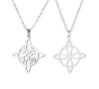 FDGGT Collana con Pendente A 2 Pezzi, Collana di Gioielli da Donna, Collana Regolabile, Bigiotteria Semplice, Accessori di Abbigliamento