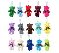 FDGGT Confezione Da 15 Pendenti A Forma Di Orso, Pendenti A Forma Di Orso Di Peluche, Pendenti A Forma Di Simpatico Cartone Animato, Pendenti Portachiavi Creativi