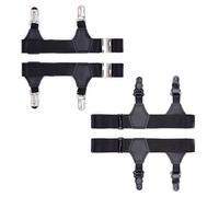 FDGGT Confezione Da 4 Clip Per Calzini, Clip Per Calzini Regolabili, Clip Per Calzini Antiscivolo, Accessori Per Fissare I Calzini, Accessori Per Abbigliamento