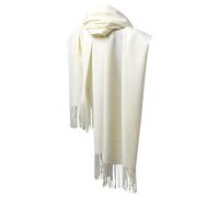 FDGGT Sciarpa Color Crema, Sciarpa Morbida, Lana, Cashmere, Acrilico, Donna
