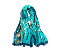 FDGGT Sciarpa Floreale 1 Pezzo, Sciarpa Sottile, Sciarpa Decorativa, Sciarpa In Raso, Sciarpa Elee Da Donna