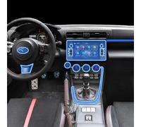 FDHWINGI Pellicola protettiva antigraffio trasparente PPF-TPU per console centrale abitacolo, per Subaru BRZ 2021-2023