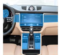 FDHWINGI Pellicola protettiva in TPU trasparente per console centrale interna auto, pellicola protettiva PPF antigraffio, per Porsche Macan 2022-2024