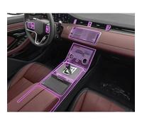 FDHWINGI Pellicola protettiva per schermo GPS per navigazione auto Pellicola trasparente invisibile TPU Pellicola Interna,Per Land Range Rover Evoque 2019-2023