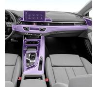 FDHWINGI Pellicola protettiva trasparente in TPU per console centrale interna auto, pellicola protettiva antigraffio per schermo LCD PPF per Audi A5 S5 2021-2024
