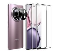 FDHYFGDY 2+2 pezzi Pellicola protettiva per Honor Magic 7 Lite vetro temperato, protezione fotocamera e pellicola protettiva vetro, durezza 9H, protezione schermo HD anti-bolle