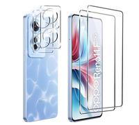 FDHYFGDY 2+2 pezzi per Oppo Reno11 F 5G / Oppo Reno 11F 5G vetro temperato, protezione fotocamera e pellicola protettiva in vetro, durezza 9H