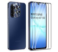 FDHYFGDY 2+2 pezzi per Samsung Galaxy A17 (5G/4G) / Galaxy A26 5G Pellicola protettiva per vetro temperato, pellicola in vetro per fotocamera, durezza 9H, protezione schermo antigraffio e senza bolle