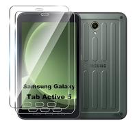 FDHYFGDY 2 Pezzi pellicole protettive per Samsung Galaxy Tab Active 5/Galaxy Tab Active 3 vetro temperato, vetro temperato antigraffio e senza bolle, protezione schermo con livello di durezza 9H