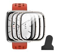 FDHYFGDY 3 pezzi Pellicola Protettiva per Amazfit Active 2 Square,Pellicola Sottile Composita HD [Resistente ai Graffi + Copertura Completa],Compatibile con Amazfit Active 2 Square Anti-Bolla