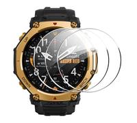 FDHYFGDY 3 pezzi Pellicola Protettiva per Amazfit T-Rex 3 Pro 48mm, Vetro Temperato HD [resistente ai graffi + copertura completa], Anti-bolla,Compatibile con Amazfit T-Rex 3 Pro