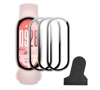 FDHYFGDY 3 pezzi Proteggi Schermo per Xiaomi Smart Band 10 pellicola protettiva, [Copertura Totale] Pellicola Sottile Composita HD, Piegatura Libera, [AntiGraffio] per Xiaomi MI Band 10