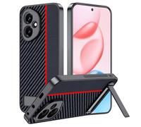 FDHYFGDY Cover per Honor 400, Custodia Protettiva Antigraffio Antiurto, Ultrasottile in Fibra di Carbonio, Supporto per cellulare con angolo regolabile, Compatibile con Honor 400 Custodia