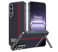 FDHYFGDY Cover per OnePlus Nord 5, Custodia Protettiva Antigraffio Antiurto, Ultrasottile in Fibra di Carbonio, Supporto per cellulare con angolo regolabile, Compatibile con OnePlus Nord 5 Custodia
