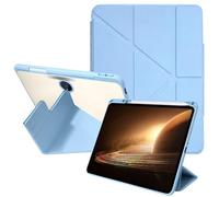 FDHYFGDY Cover per OnePlus Pad Lite/OPPO Pad SE Custodia Protettiva Pieghevole Multi-angolo, Custodia in Pelle PU Custodia Protettiva con Funzione Auto Sleep/Wake-Blu