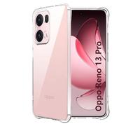 FDHYFGDY Cover Per Oppo Reno 13 Pro 5G Custodia, custodia per cellulare in TPU antiurto trasparente, Custodia protettiva sottile in silicone morbido