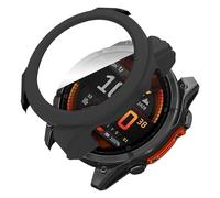 FDHYFGDY Custodia per Garmin Fenix 8 47mm Cover, custodia protettiva per PC a tutto tondo con protezione per lo schermo, pellicola protettiva compatibile con Garmin Fenix 8 47mm - nera