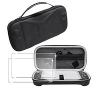 FDHYFGDY Custodia per Nintendo Switch 2 Cover + 2x Protective Film, [Antiurto] Custodia per sacchetti portatile per copertina protettiva, Borsa portante per Switch 2, Travel -friendly - Nero