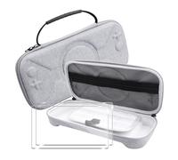 FDHYFGDY Custodia per Nintendo Switch 2 Cover + 2x Protective Film, [Antiurto] Custodia per sacchetti portatile per copertina protettiva, Borsa portante per Switch 2, Travel -friendly - Gray