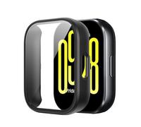 FDHYFGDY Custodia per Xiaomi Redmi Watch 5 Active Cover, custodia protettiva per PC a tutto tondo con protezione per lo schermo, pellicola protettiva compatibile con Redmi Watch 5 Active- nera