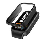 FDHYFGDY Custodia per Xiaomi Smart Band 9 Active Cover, custodia protettiva per PC a tutto tondo con protezione per lo schermo, pellicola protettiva compatibile con Xiaomi Mi Band 9 Active