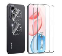 FDHYFGDY Pellicola Protettiva per Honor 400 Vetro Temperato,【2+2】 protezione fotocamera e pellicola protettiva vetro, Protezione Schermo Anti Graffio, Durezza 9H Pellicola Schermo
