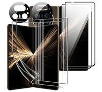 FDHYFGDY Pellicola Protettiva per Honor Magic V5 Vetro Temperato,[2+2+2] Pellicola protettiva interno in TPU + Protezione Schermo esterno +protettiva per fotocamera, HD Clear,Antigraffio