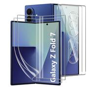 FDHYFGDY Pellicola Protettiva per Samsung Galaxy Z Fold 7 Vetro Temperato,[2+2+2] Pellicola protettiva interno in TPU + Protezione Schermo esterno +protettiva per fotocamera, HD Clear,Antigraffio