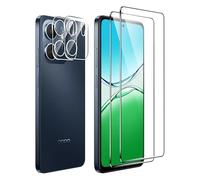 FDHYFGDY Vetro Temperato per OPPO A5x 4G/5G,【2+2】 Protezione Fotocamera e Pellicola Protettiva Vetro, Protezione Schermo Anti Graffio, Durezza 9H, Pellicola Schermo per OPPO A5x 4G/5G
