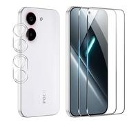 FDHYFGDY Vetro Temperato per Xiaomi Poco X8 Pro,【2+2】 Protezione Fotocamera e Pellicola Protettiva Vetro, Protezione Schermo Anti Graffio, Durezza 9H, Pellicola Schermo per Poco X8 Pro