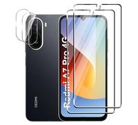 FDHYFGDY Vetro Temperato per Xiaomi Redmi A7 Pro/Poco C81 Pro,【2+2】 Protezione Fotocamera e Pellicola Protettiva Vetro, Protezione Schermo Anti Graffio, Durezza 9H Pellicola Schermo