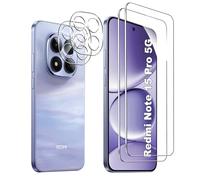 FDHYFGDY Vetro Temperato per Xiaomi Redmi Note 15 Pro 5G,【2+2】 Protezione Fotocamera e Pellicola Protettiva Vetro, Protezione Schermo Anti Graffio, Durezza 9H, Pellicola Schermo per Redmi Note 15 Pro
